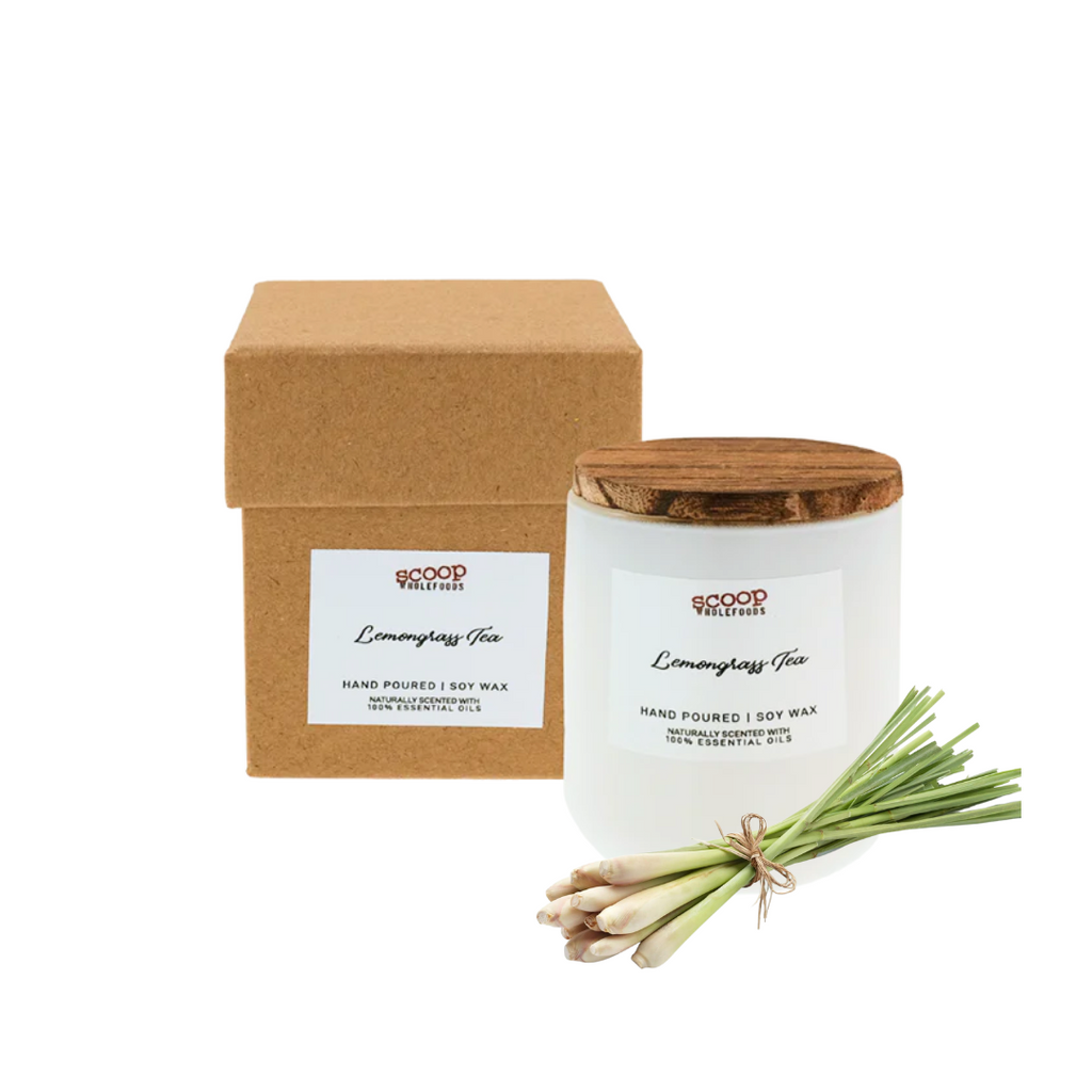 Soy Wax Candle in Lemongrass Large
