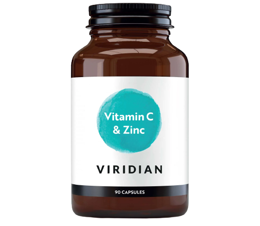 Viridian Vitamin C + Zinc Veg Caps Vitamins And Supplements