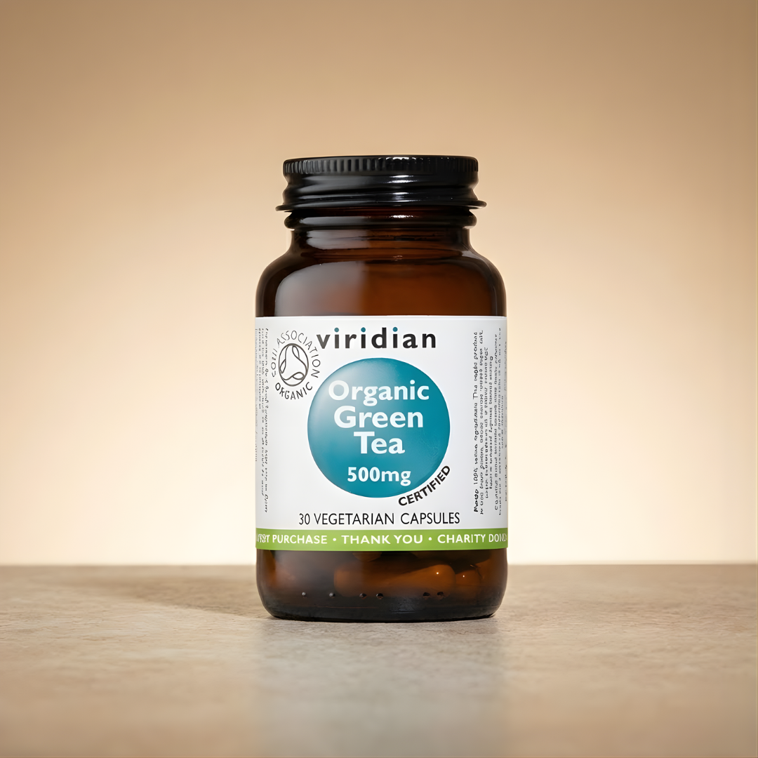 Viridian Organic Green Tea 500mg 30Caps