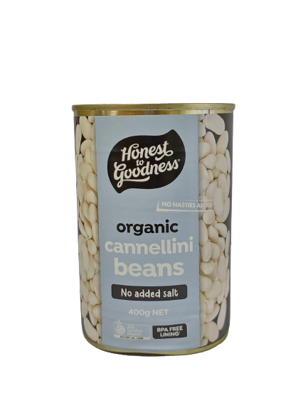 Cannellini Beans 400G BPA Free Cooked Canned Food