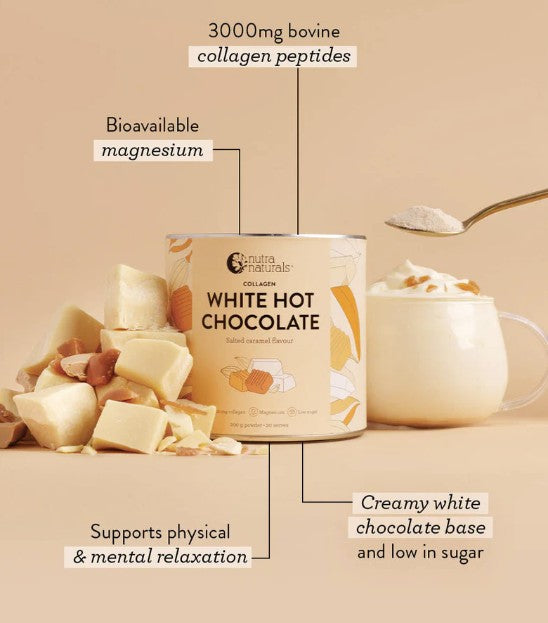 Collagen White Hot Chocolate 200G