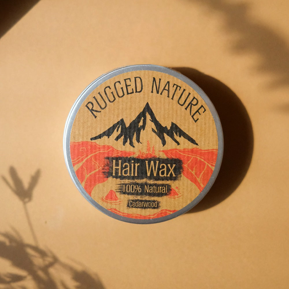 Rugged Nature Cedarwood Hair Wax 90G Beauty And Bath