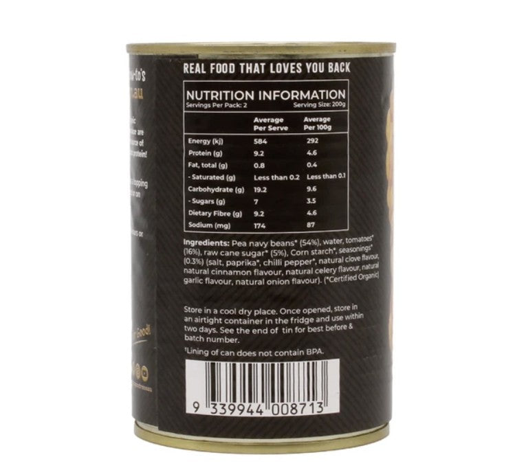 Baked Beans In Tom Sauce 400G