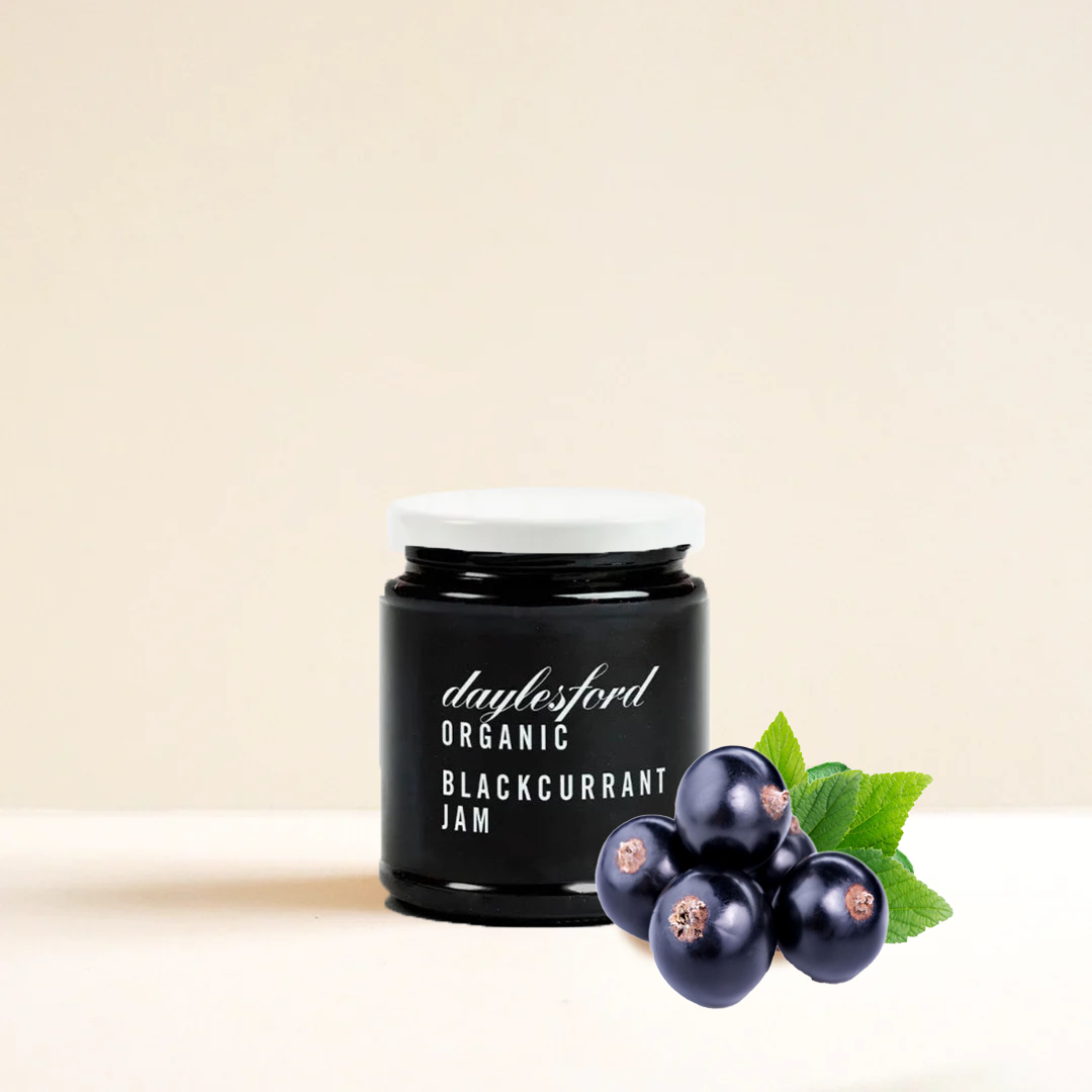 Daylesford Organic Blackcurrant Jam 227G Jam And Spread