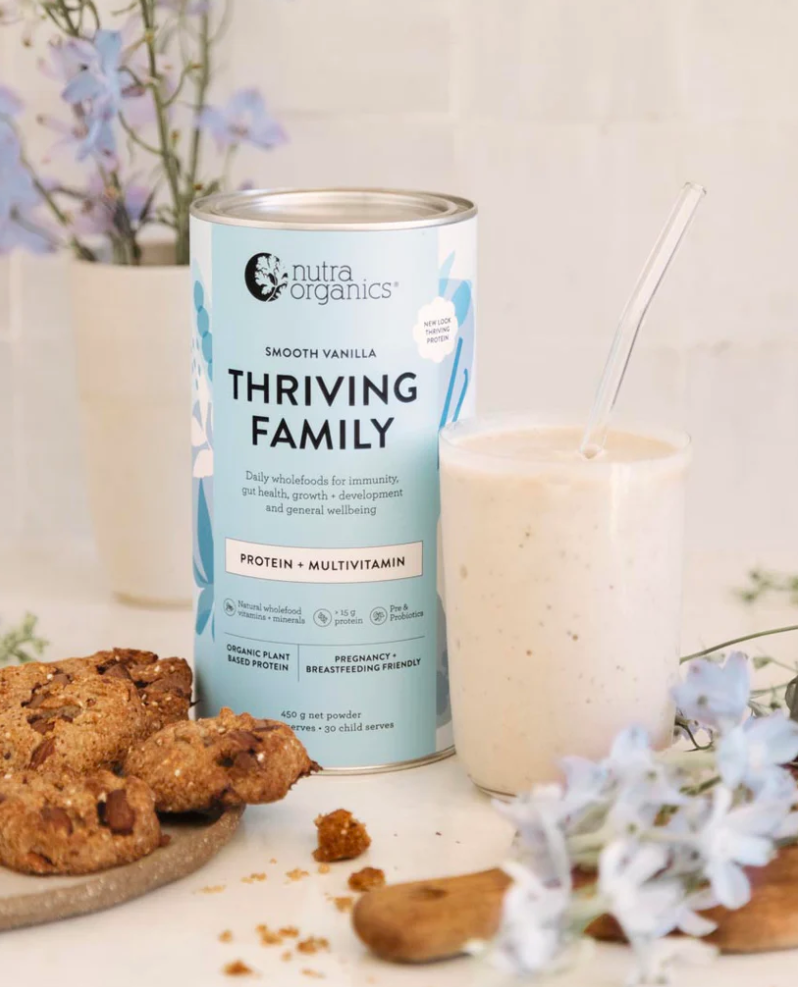 Thriving Family Protein- Smooth Vanilla 450G Superfood