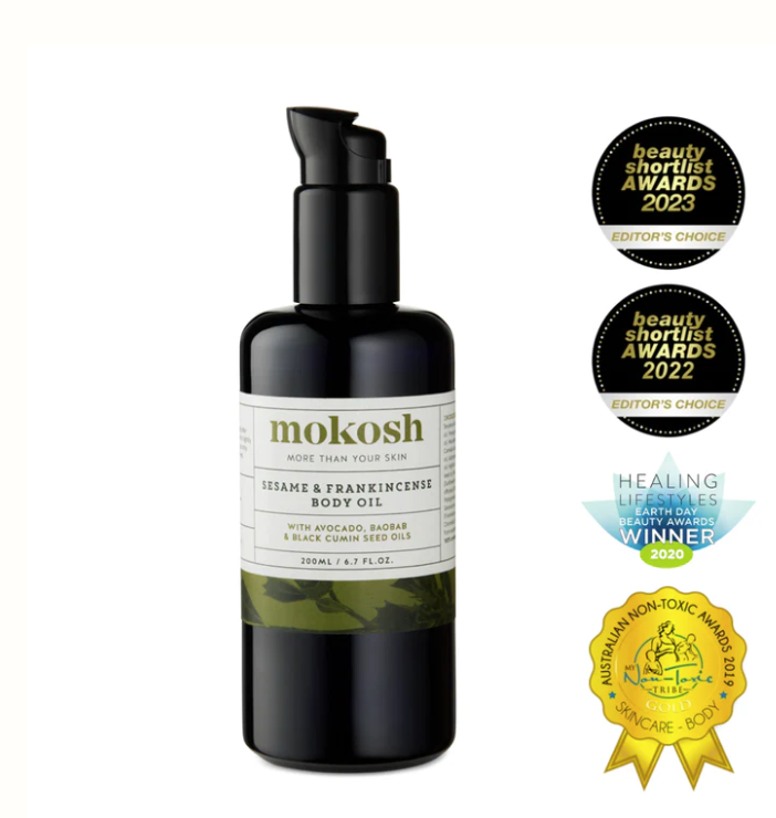 Sesame Frankincense Body Oil 200Ml Beauty And Bath