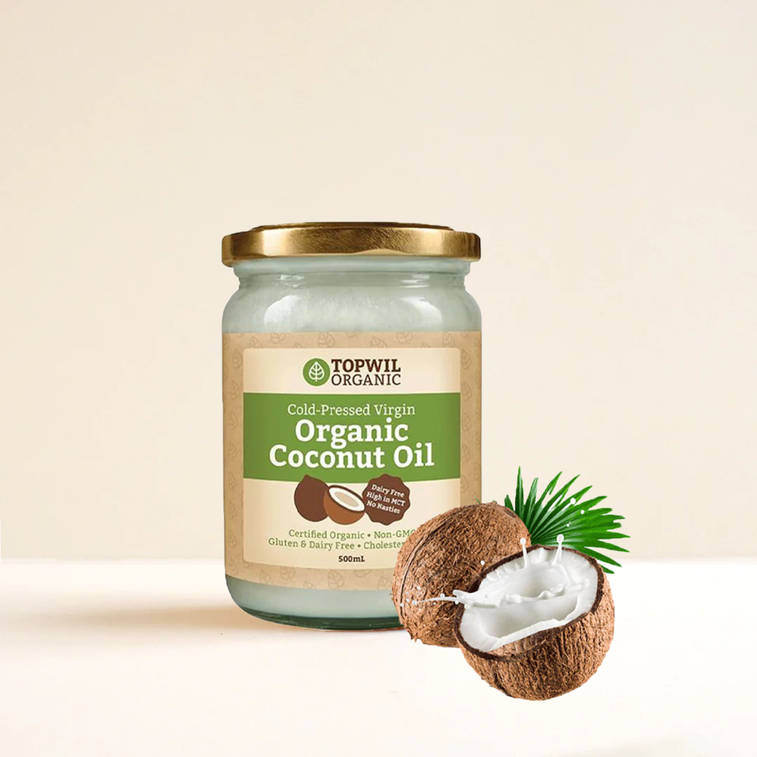 Topwil Organic Coconut Oil 500ML Oils And Vinegar