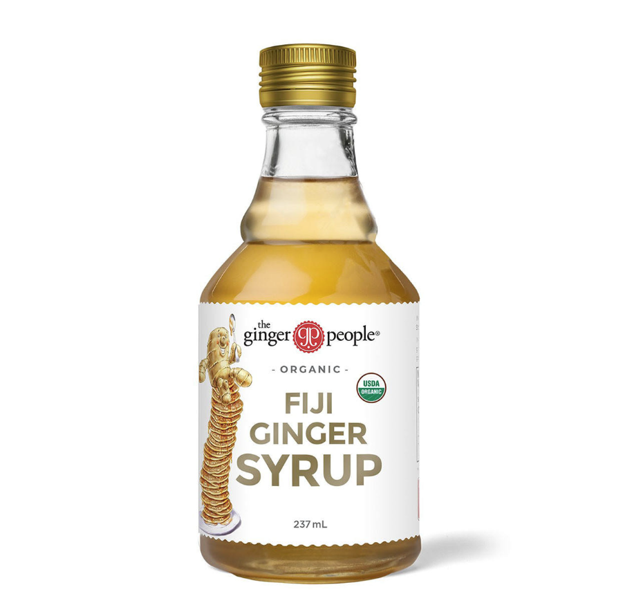 Fiji Organic Ginger Syrup 237ML Glass Jar
