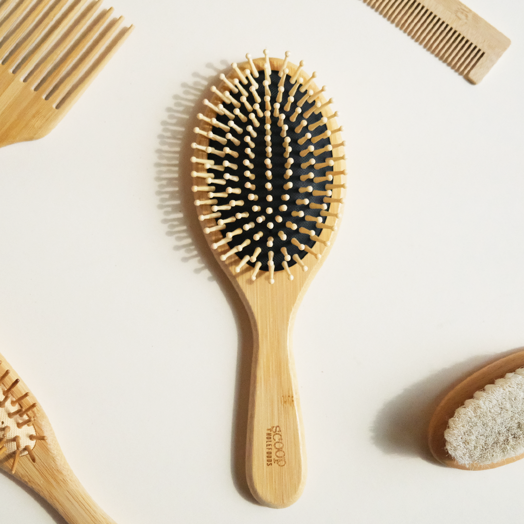 Bamboo Hair Brush Beauty And Bath