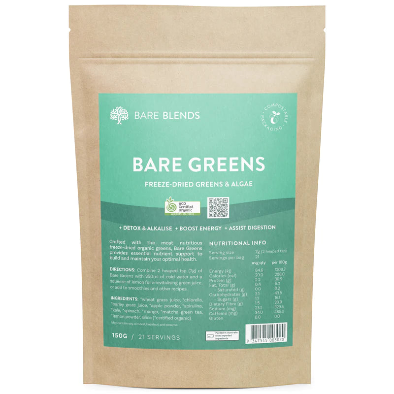 BB Organic Bare Greens 150G