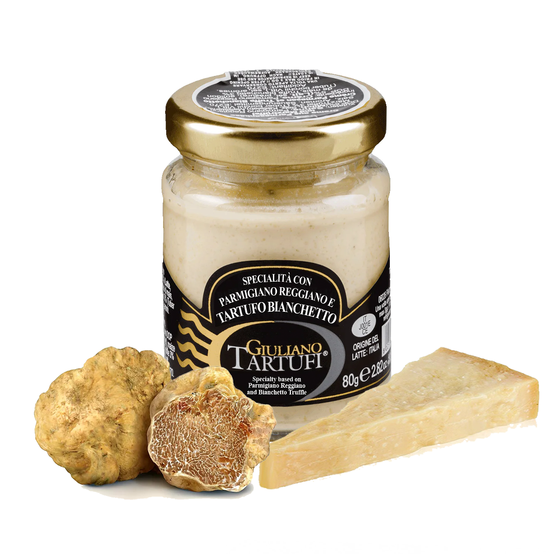 Giuliano Tartufi Parmesan & Blanchetto Truffle Cream 80G Sauce And Paste