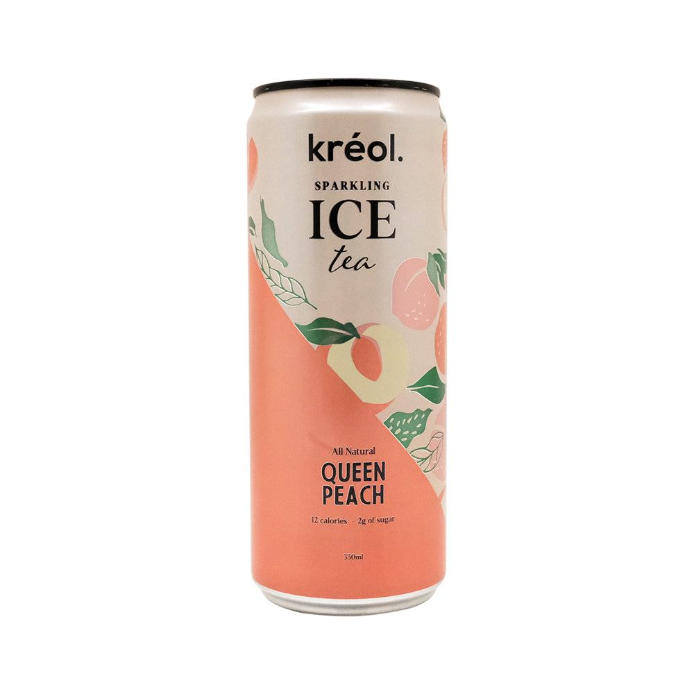 Kreol Sparkling Ice Tea Queen Peach Drinks And Juices
