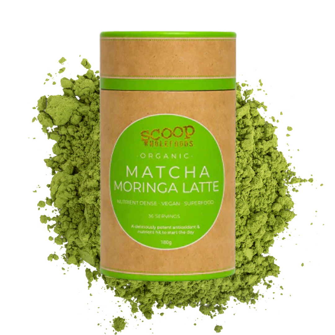 Organic Matcha Moringa Latte 180G Superfood