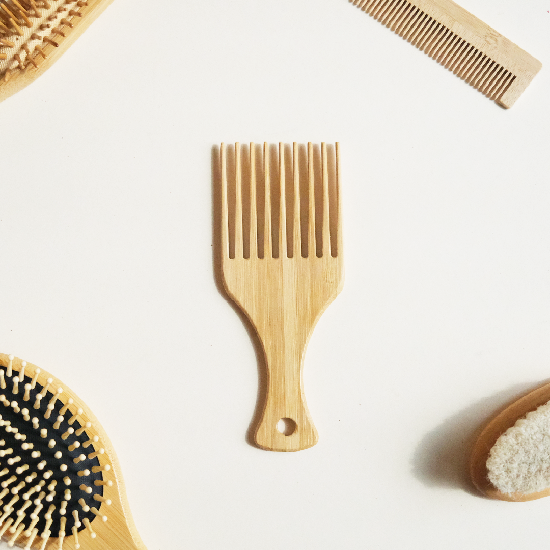 Bamboo Wide Tooth Comb 15.8CM Beauty And Bath
