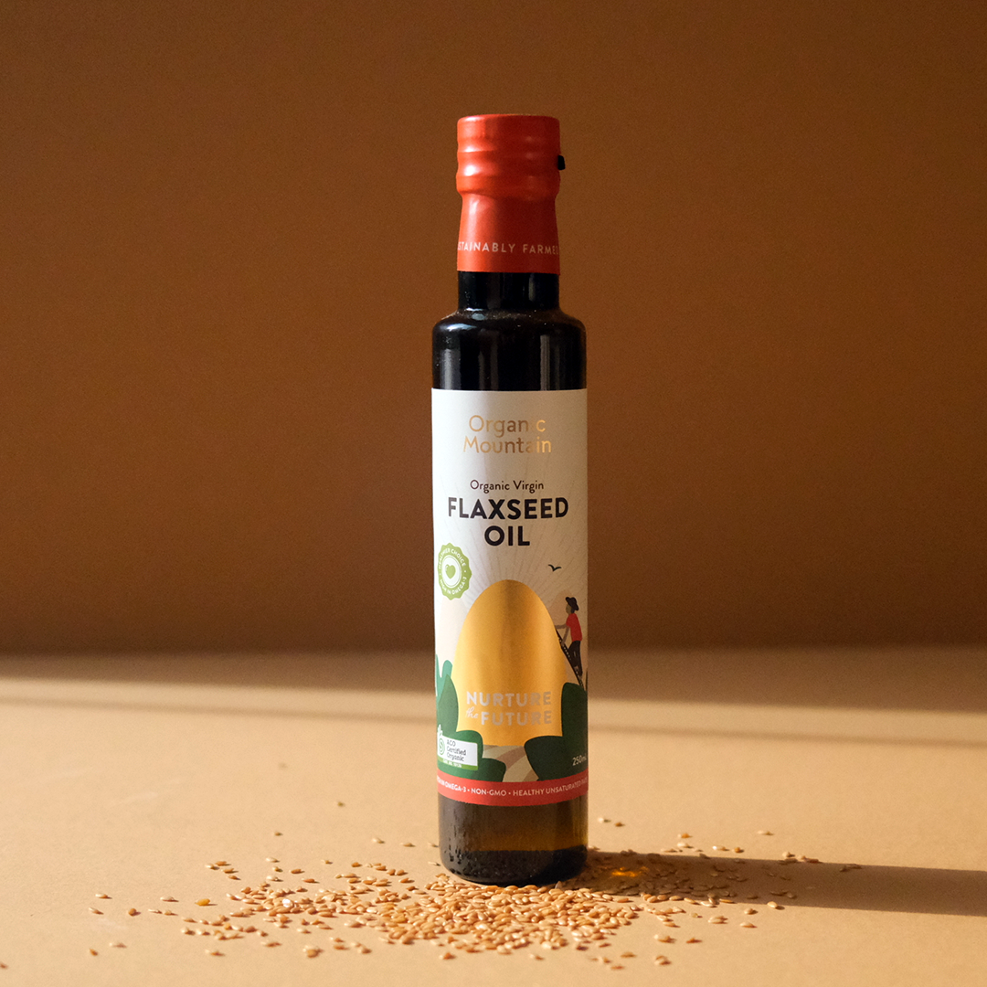Organic Mountain Flaxseed Oil 250ML Oils And Vinegar