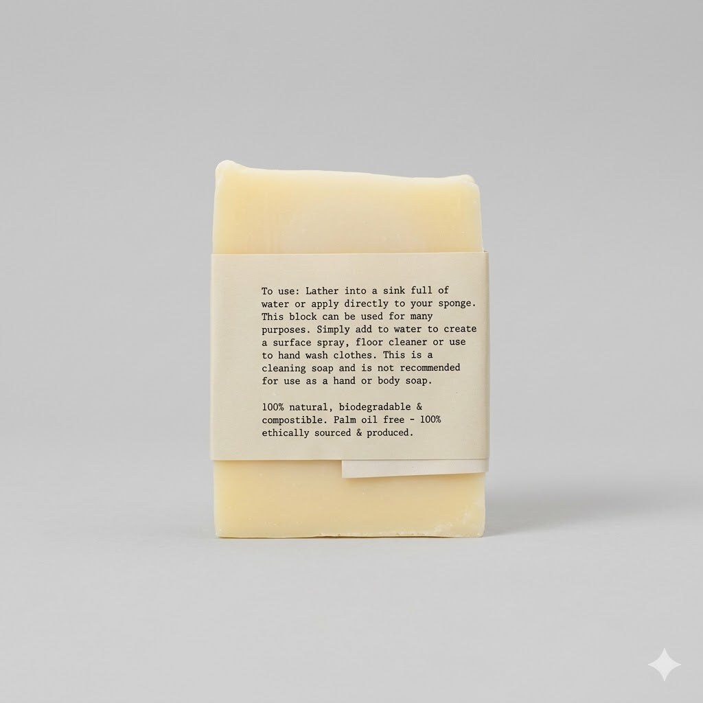 Organic Multipurpose Household Cleaning Bar