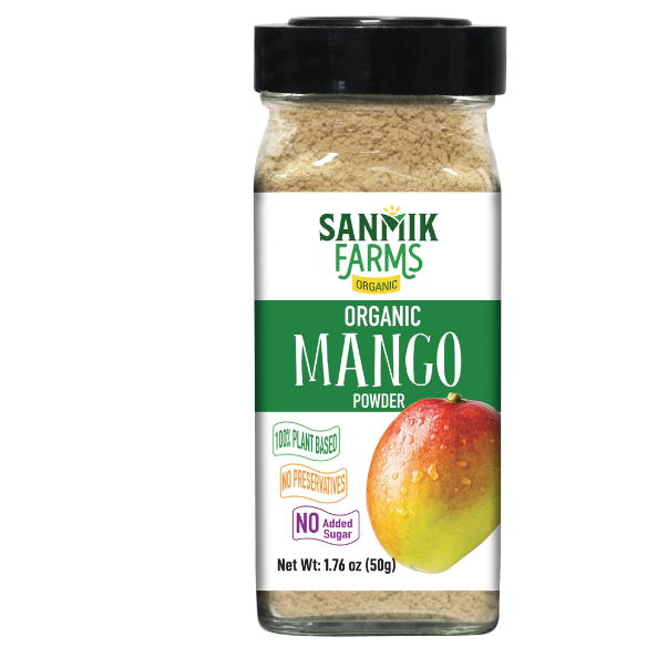 Sanmik Farms Mango Powder 50G | Scoop Wholefoods Singapore