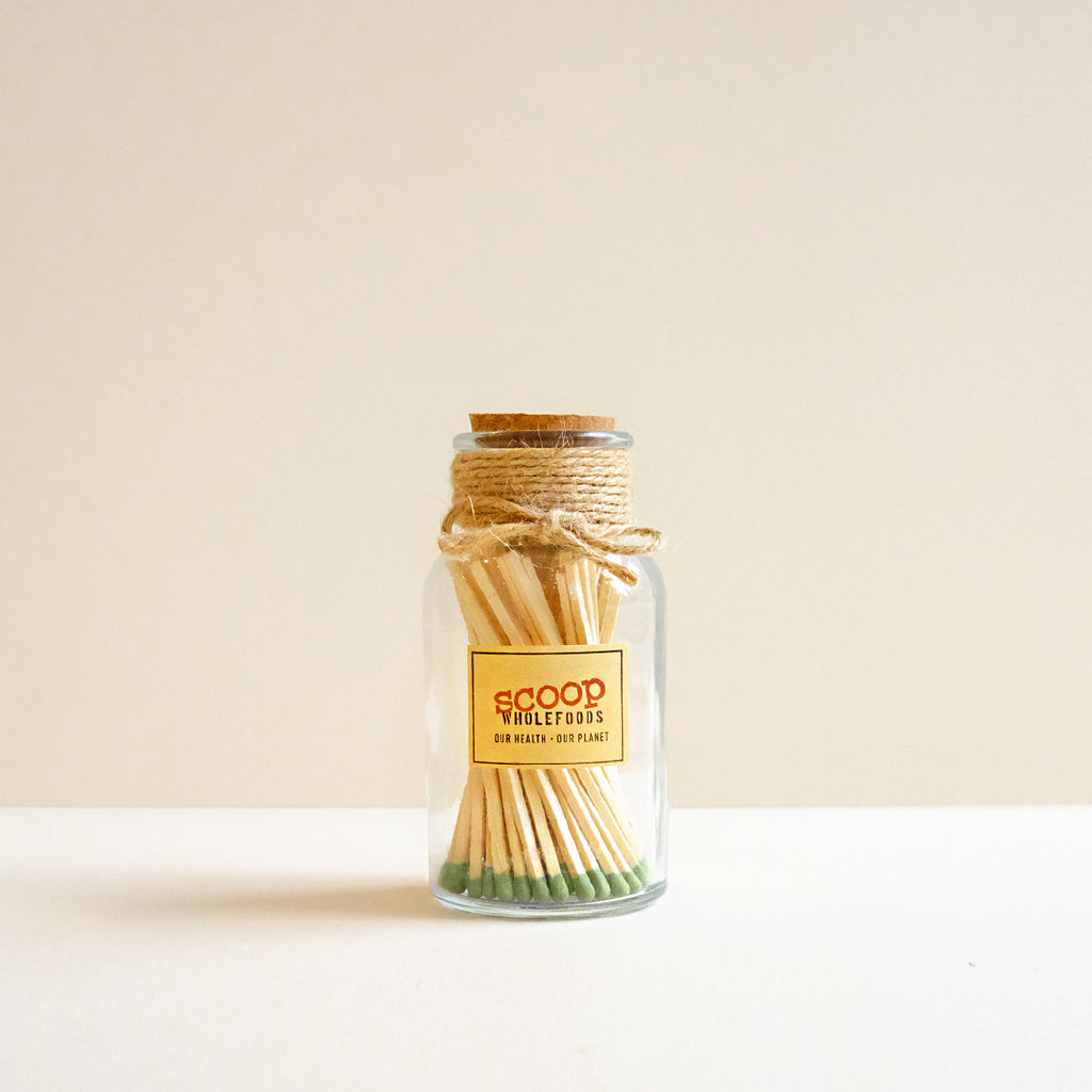 Matches Military Green in Glass Bottle
