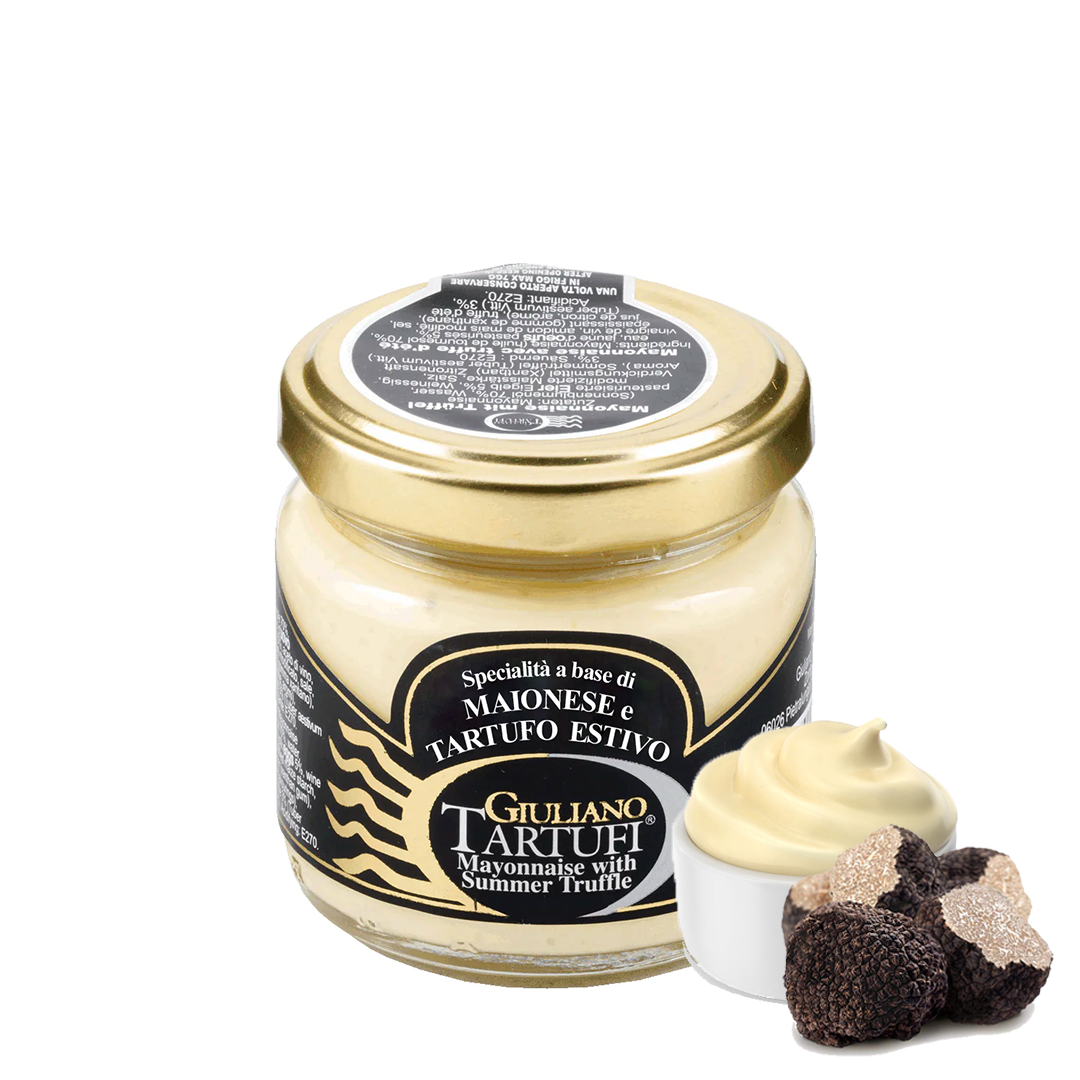 Giuliano Tartufi Mayonnaise & Summer Truffle 80G Sauce And Paste