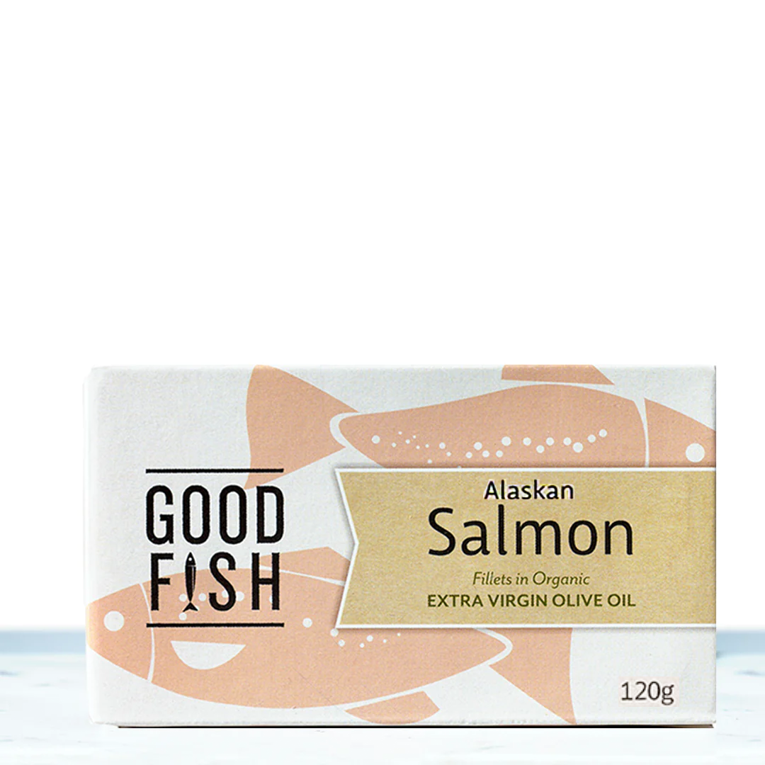 Salmon In Extra Virgin Org Olive Oil Can Canned Food