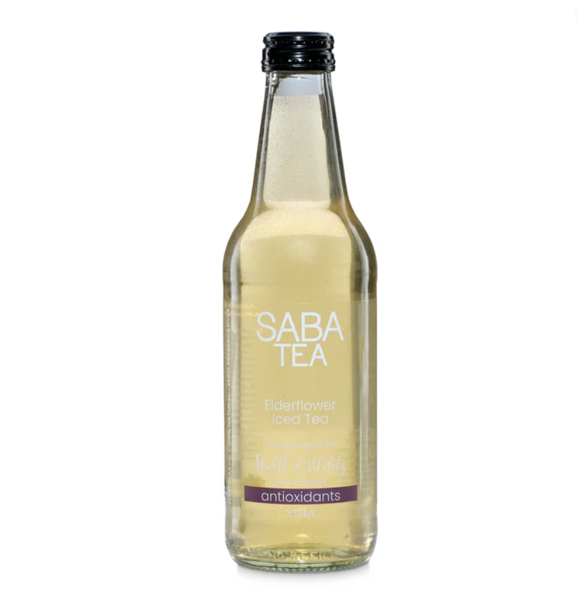 Saba Organic Iced Tea Elderflower White Tea 330ML