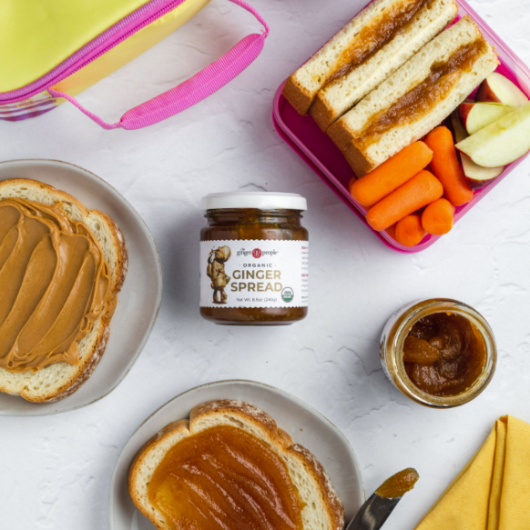 Organic Ginger Spread 240G Jam And Spread