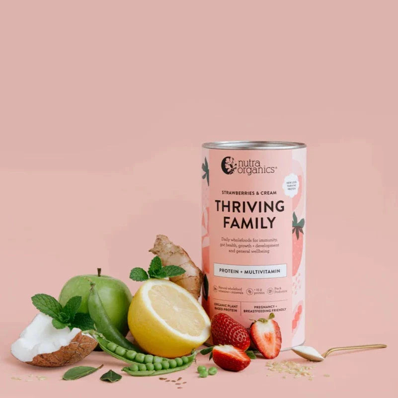 Thriving Family Protein- Strawberries & Cream 450G