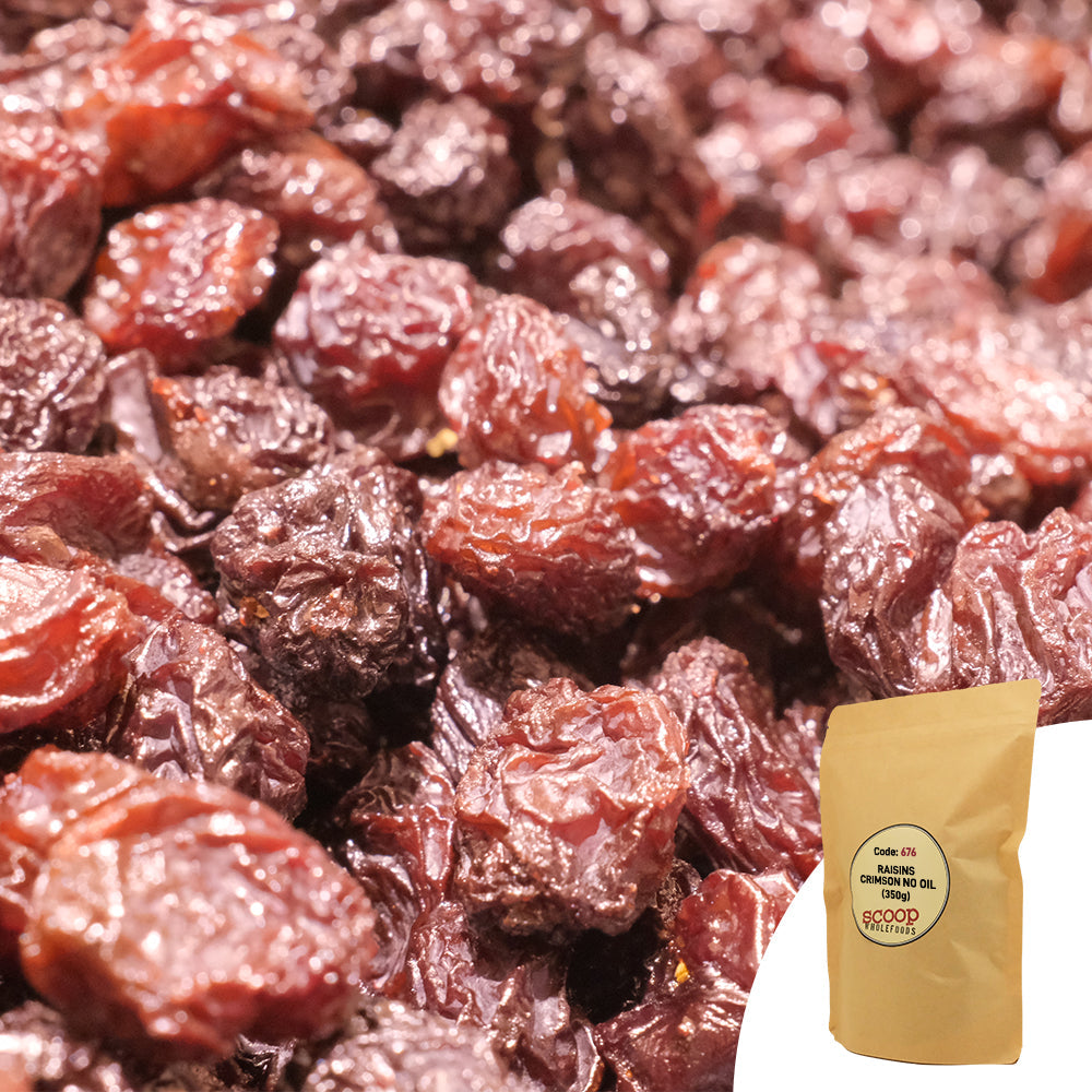 Australian Jumbo Seedless Raisins Pouch 350G snacks