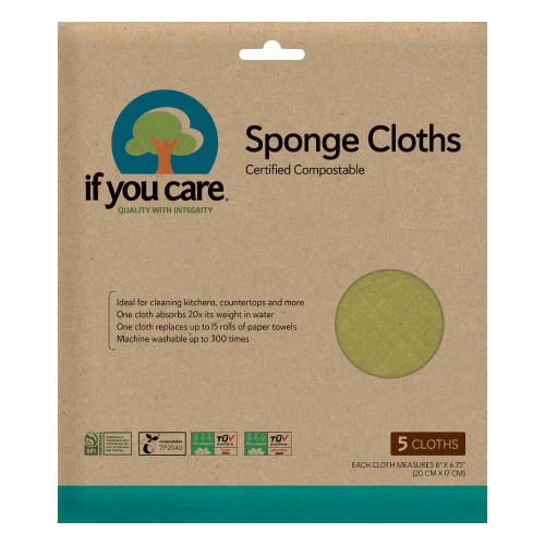 If You Care Dn Natural Sponge Cloth