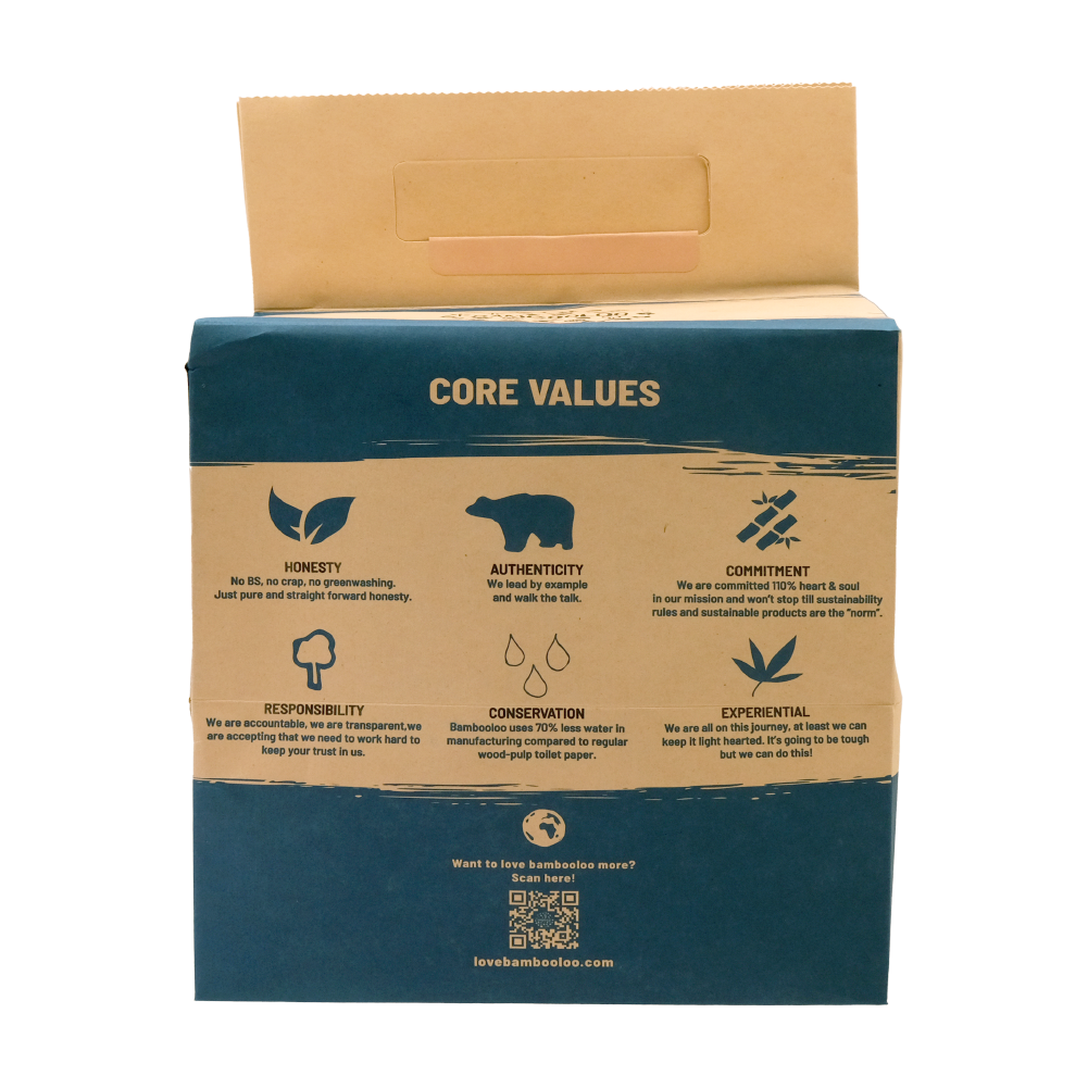 Bambooloo 2 Ply Kitchen Roll GrabBag Kitchen And Dining