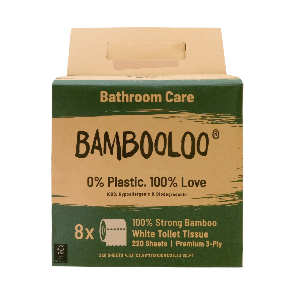 Bambooloo 3 Ply Toilet Roll GrabBag Beauty And Bath