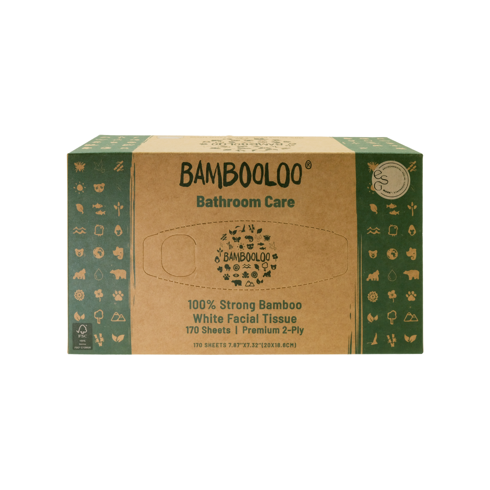 Bambooloo Facial Tissue Box Individual Box Beauty And Bath