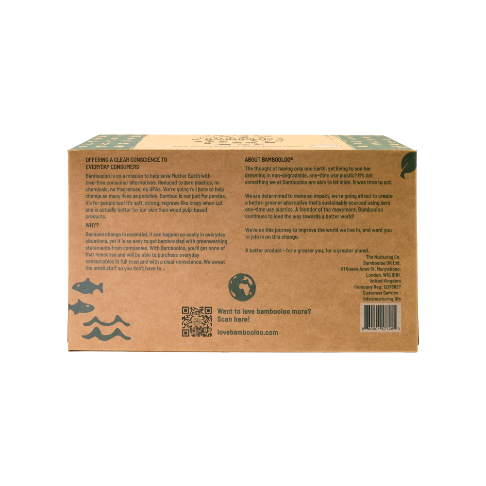 Bambooloo Facial Tissue Box Individual Box Beauty And Bath