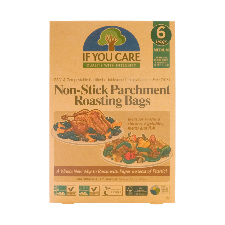 If You Care Non-Stick Parchment Roasting Bag