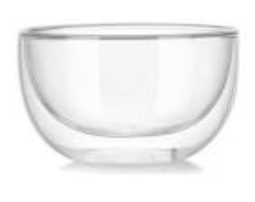 Double Glass Bowl 250ML Kitchen And Dining