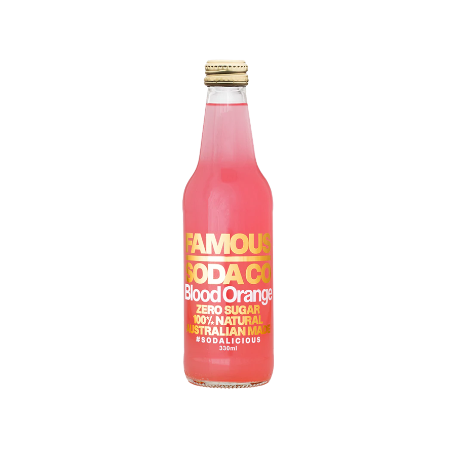 Famous Soda Co Blood Orange 330ML