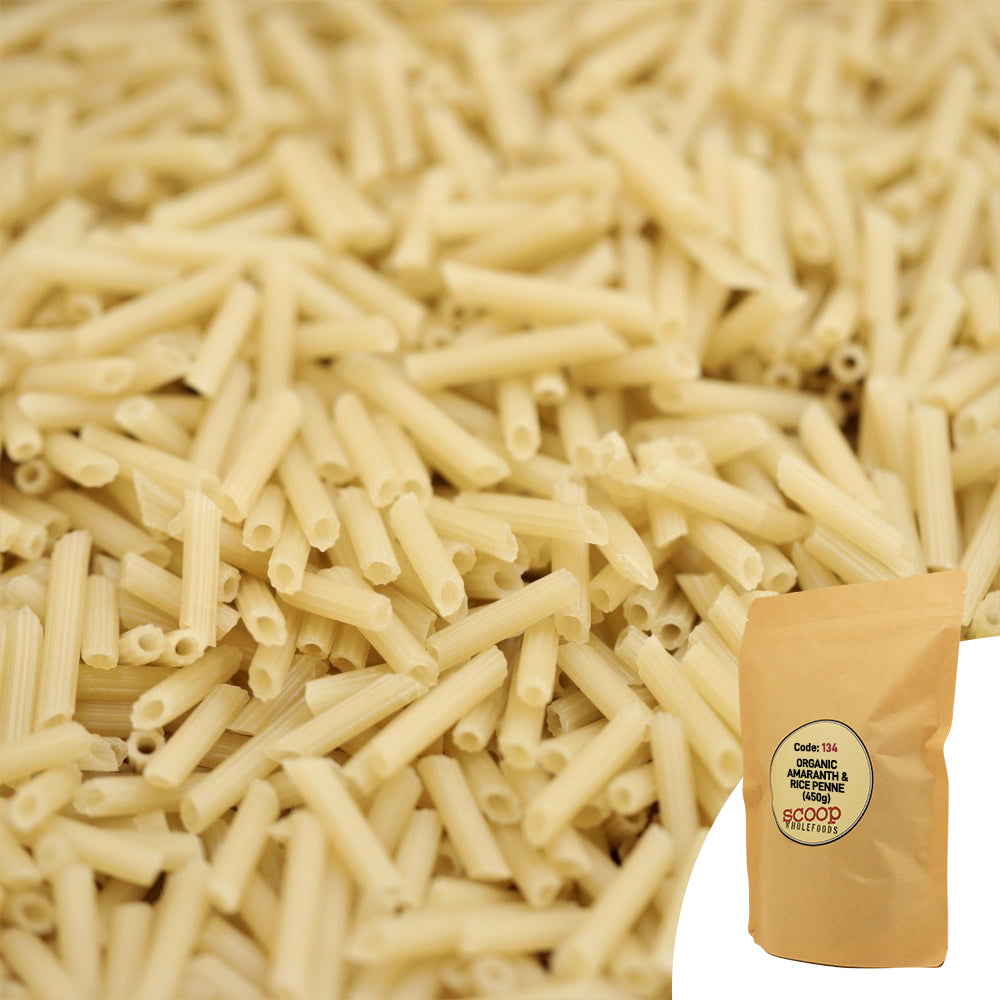 Organic Amaranth Rice Penne Pouch 450G Pasta And Noodles