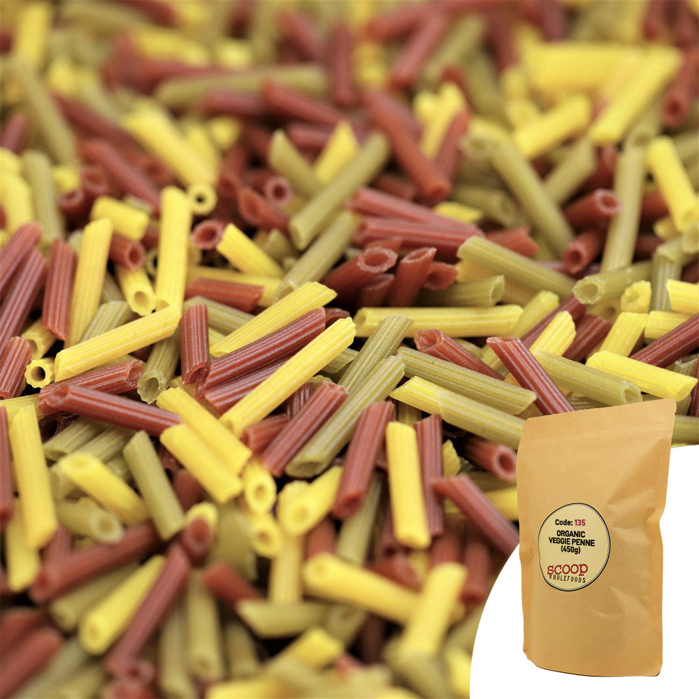 Organic Veggie Penne Pouch 450G Pasta And Noodles