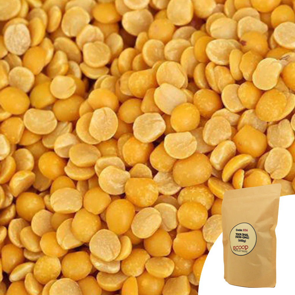 Toor Dhal Pouch 600G Grains And Beans