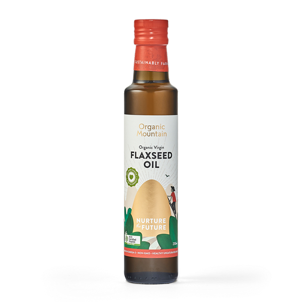 Organic Mountain Flaxseed Oil 250ML Oils And Vinegar