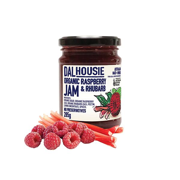 Raspberry Rhubarb Jam 285G