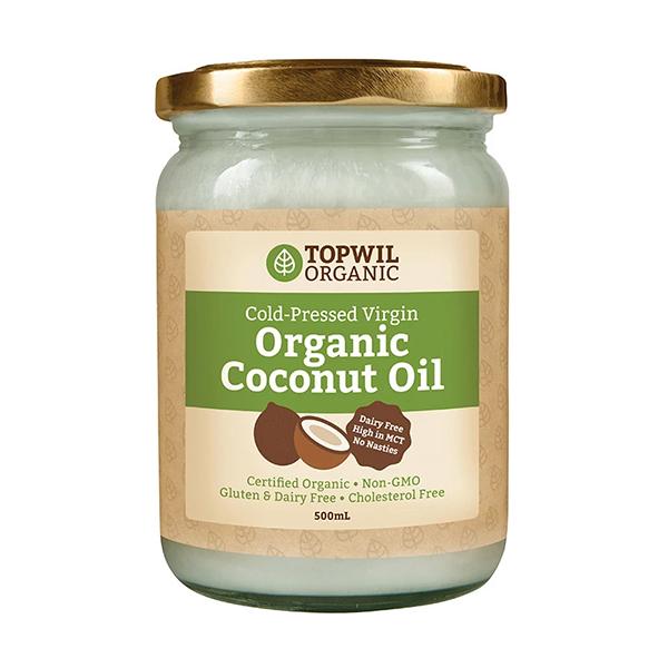 Topwil Organic Coconut Oil 500ML Oils And Vinegar