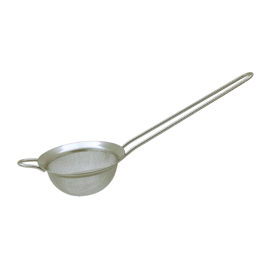 Stainless Steel Round Handle Tea Strainer Kitchen And Dining