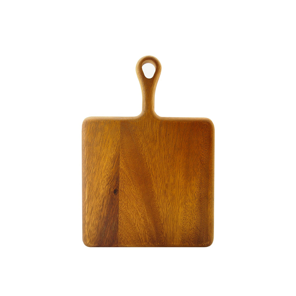 Square Serving Board With Handle 8"