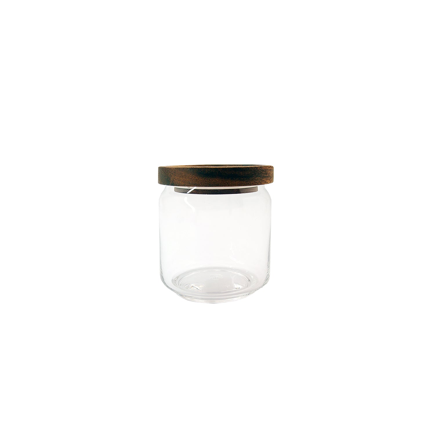Extra Small Round Stackable Glass Jar 500ML Reusable Bag