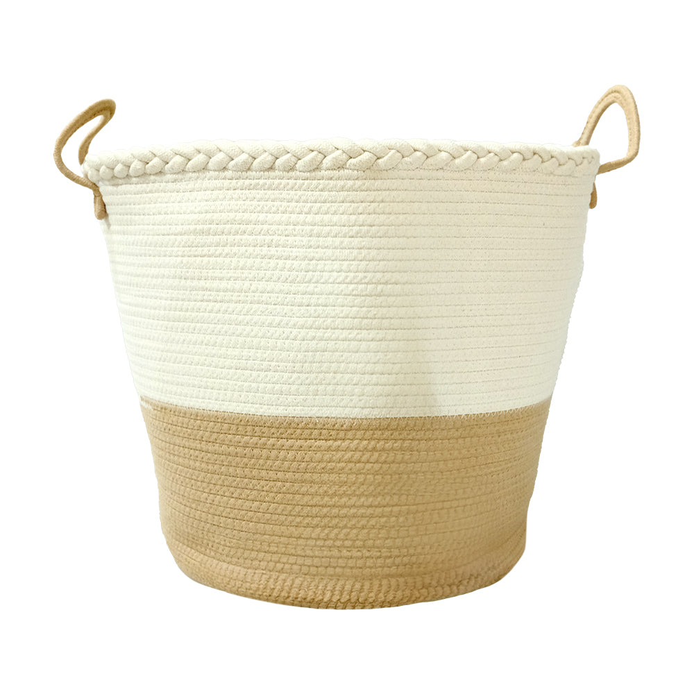 2 Tone Beige Laundry Bsk Home And Living