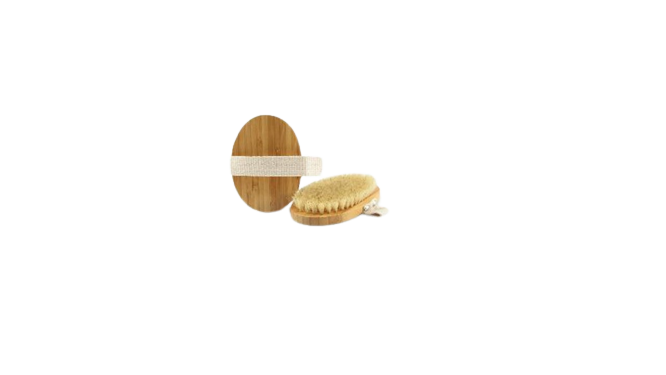 Natural Bristle Wooden Body Brush Beauty And Bath