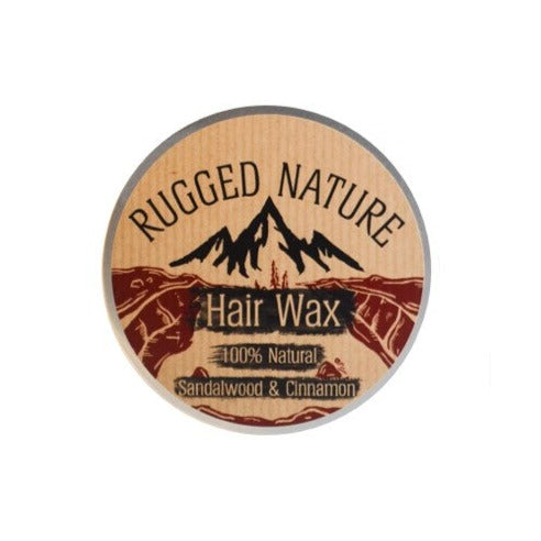 Rugged Nature Sandalwood & Cinnamon Hair Wax 90G Beauty And Bath