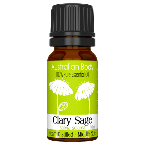 Clary Sage Essential Oil 10Ml <br> (Buy any two essentials oils Get One free diffuser 200ML with Sticks)