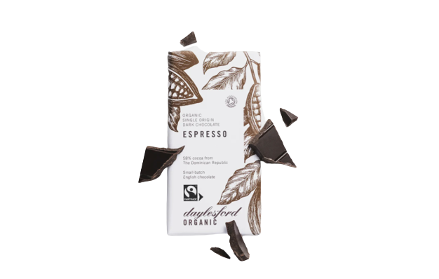 Daylesford Organic Single Origin Espresso Dark Chocolate Bar 75G